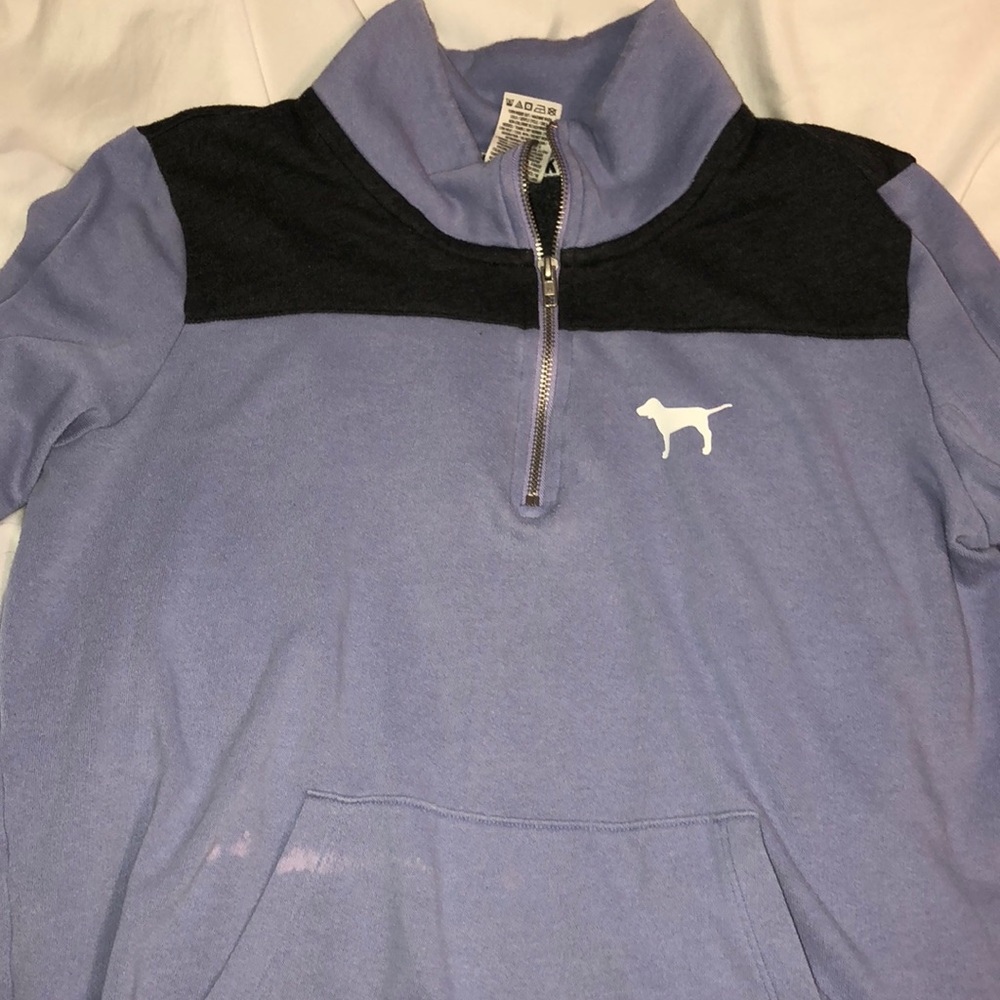 PINK VS quarter zip